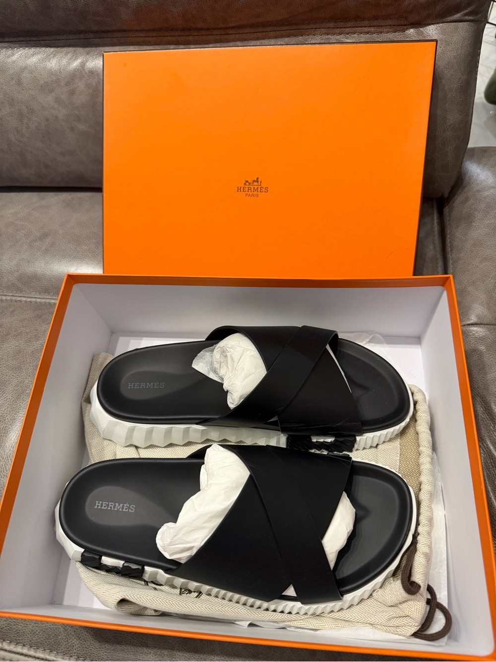 Hermes infra sandals